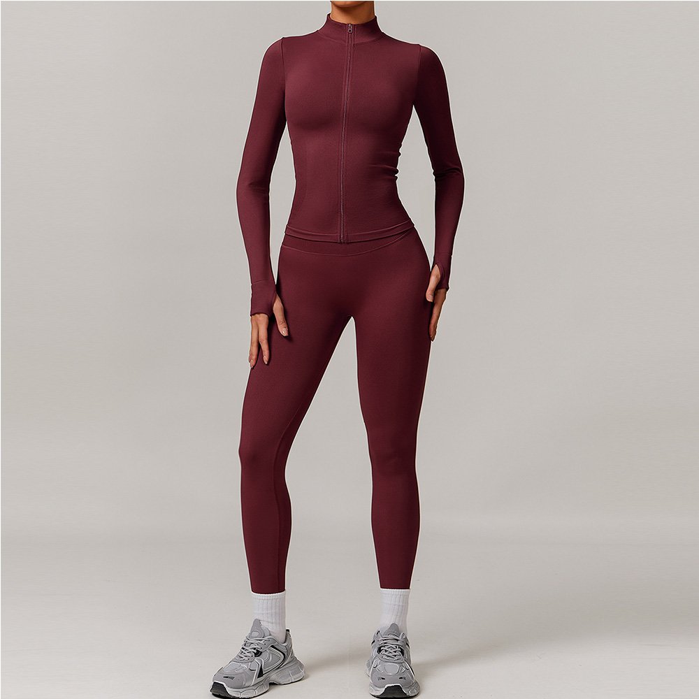 Winter Yoga Clothing - Set Yoga 2/3 Pezzi per Donne,