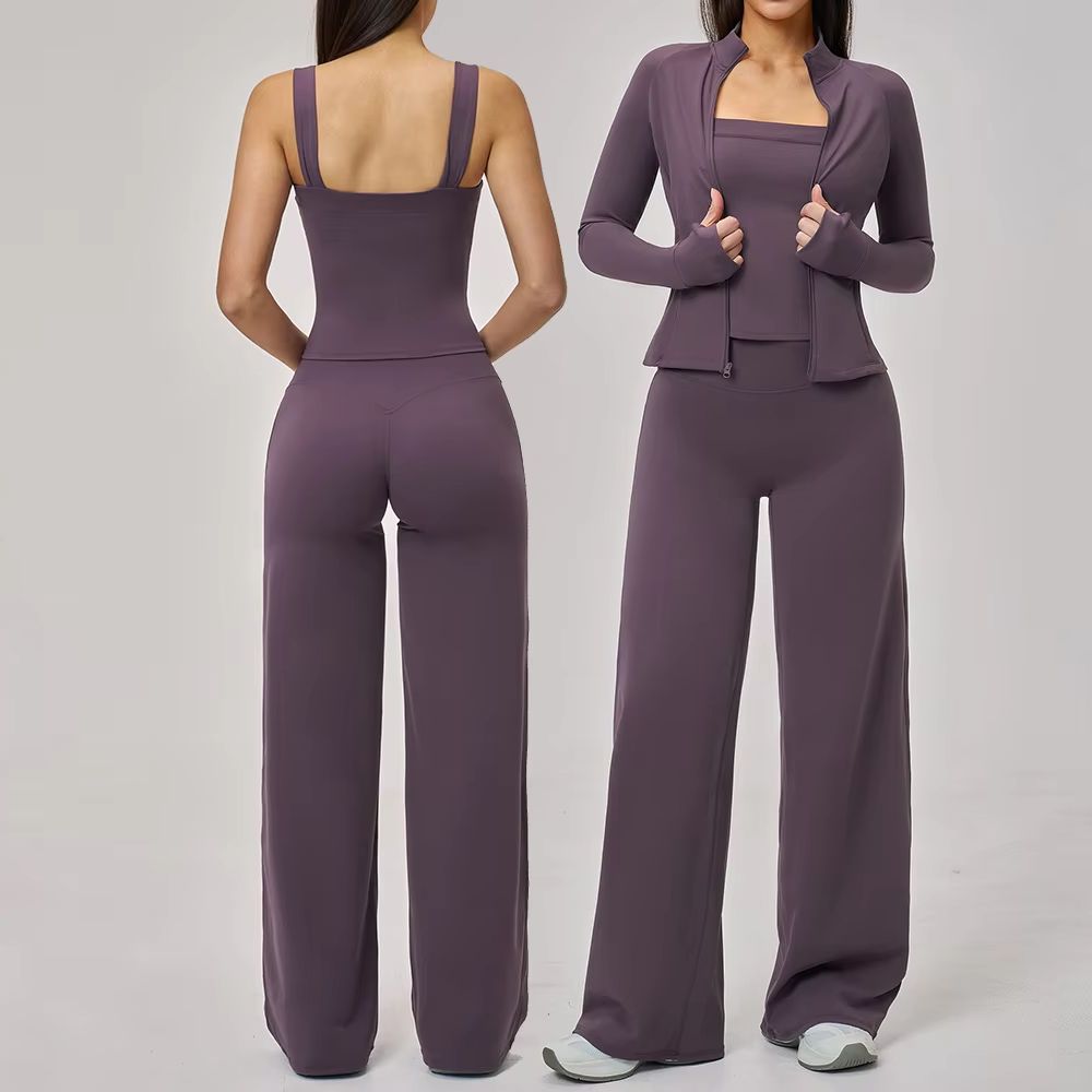 Winter Yoga Clothing - Set Yoga Donna Abbigliamento Sportivo 2/3