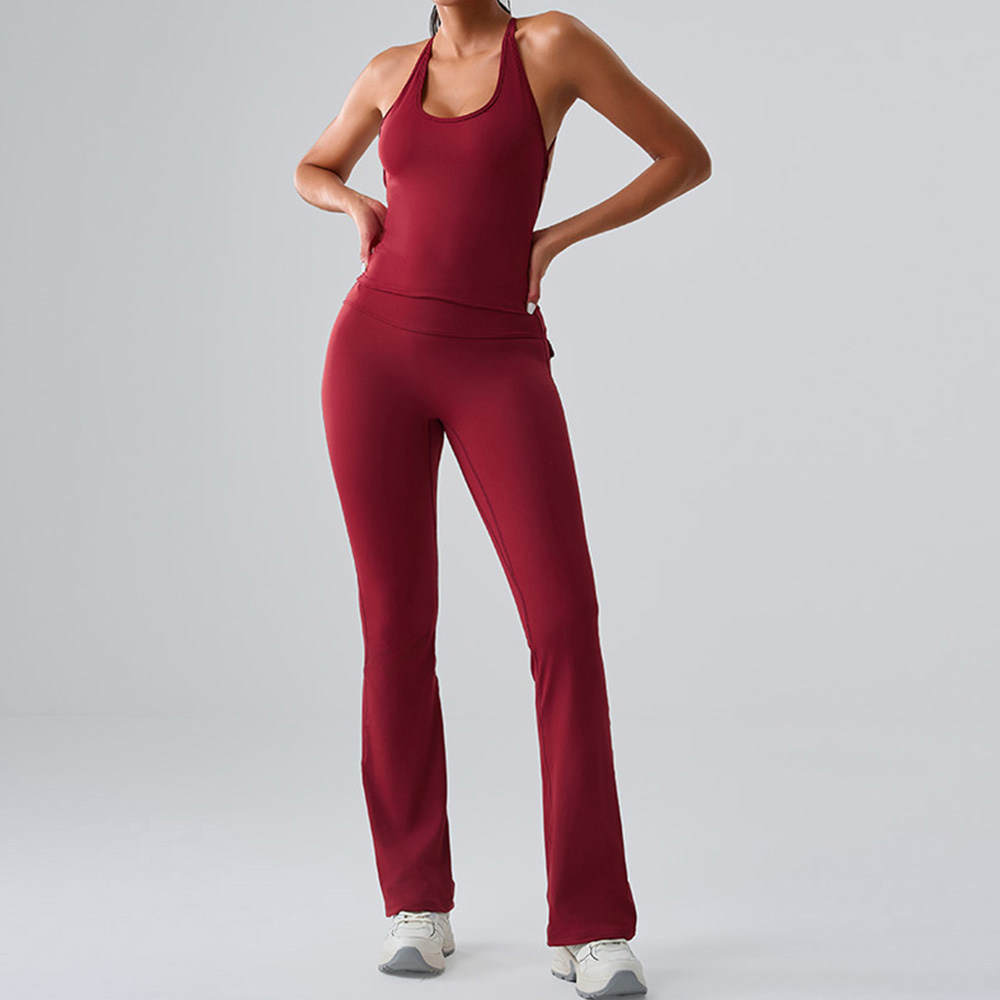 Winter Yoga Clothing - Tuta da donna 2 pezzi, set