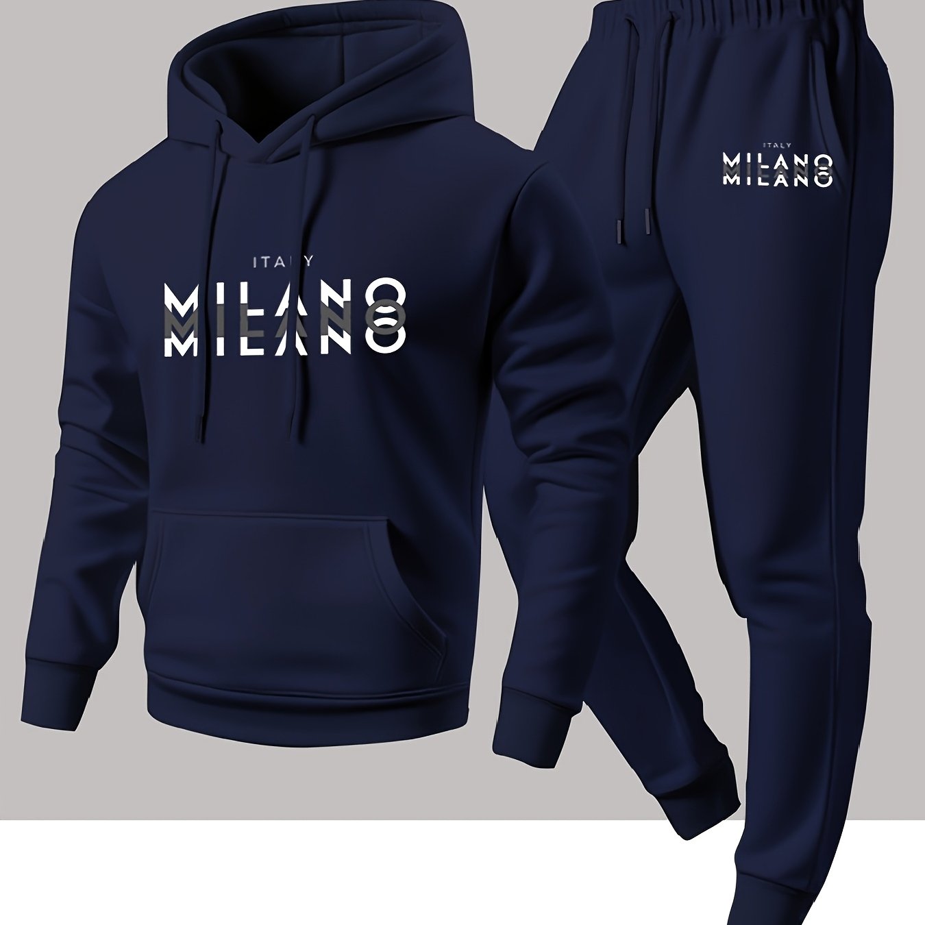 Winter Clothing Kit - Set Sportivo Casual da Uomo alla
