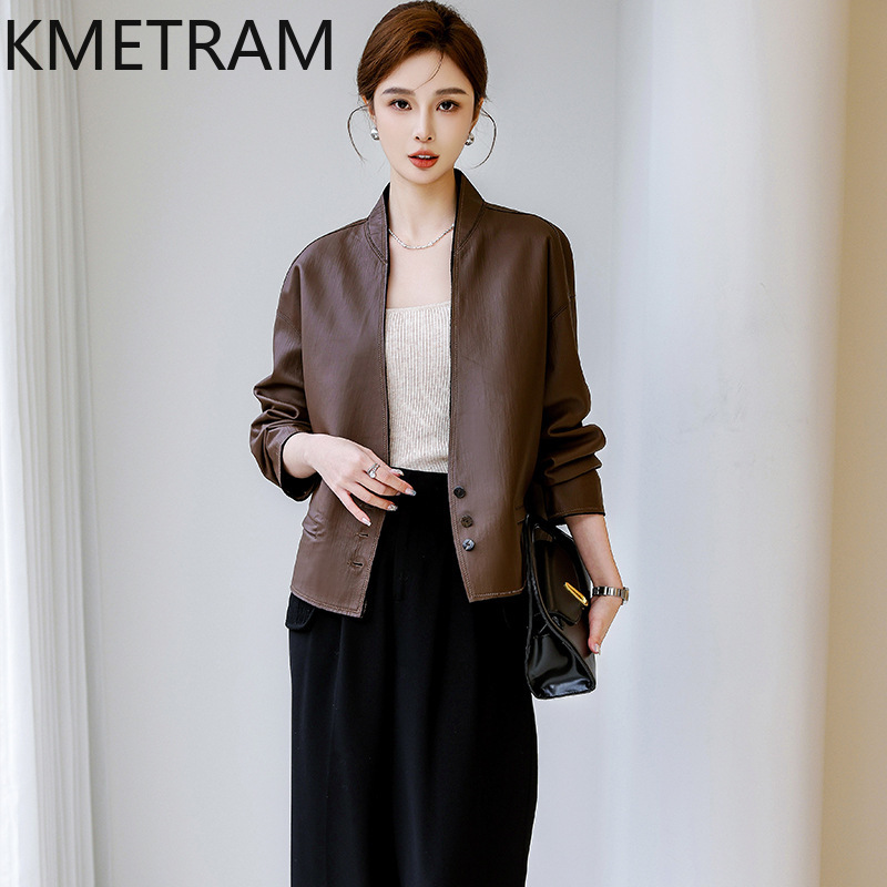 KMETRAM Giacca in Vera Pelle d - Winter Clothing Layers recensione e prezzo