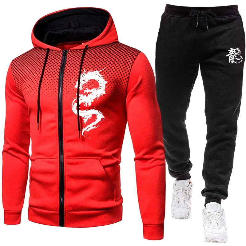 Set da Uomo con Stampa Drago d - Winter Clothing Kit recensione e prezzo