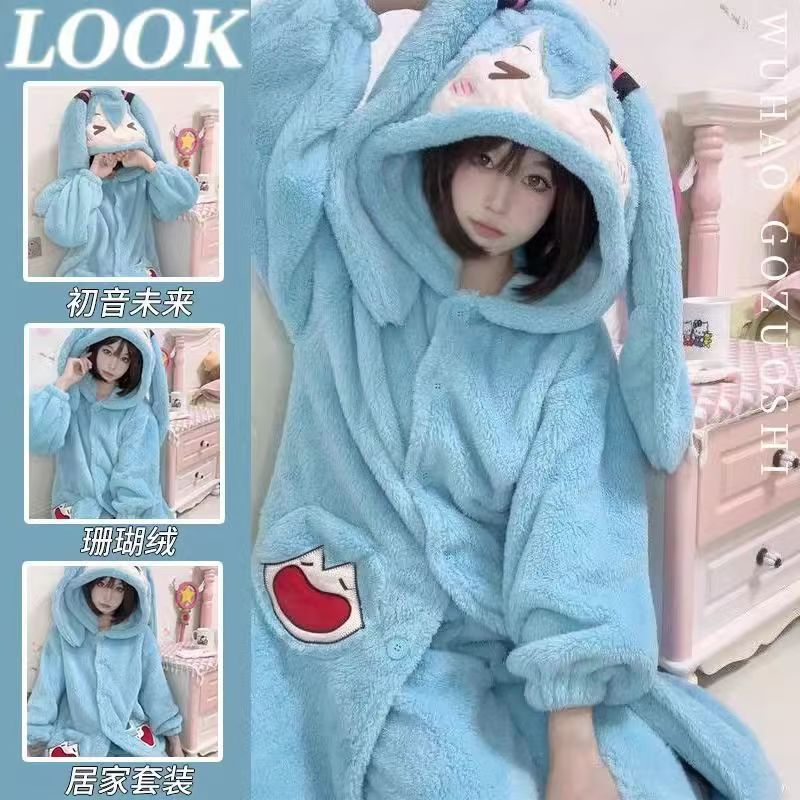 Pigiama Anime Miku, Set Pigiam - Winter Clothing Anime recensione e prezzo